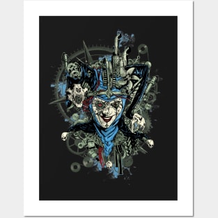 The Steampunk Joker Posters and Art